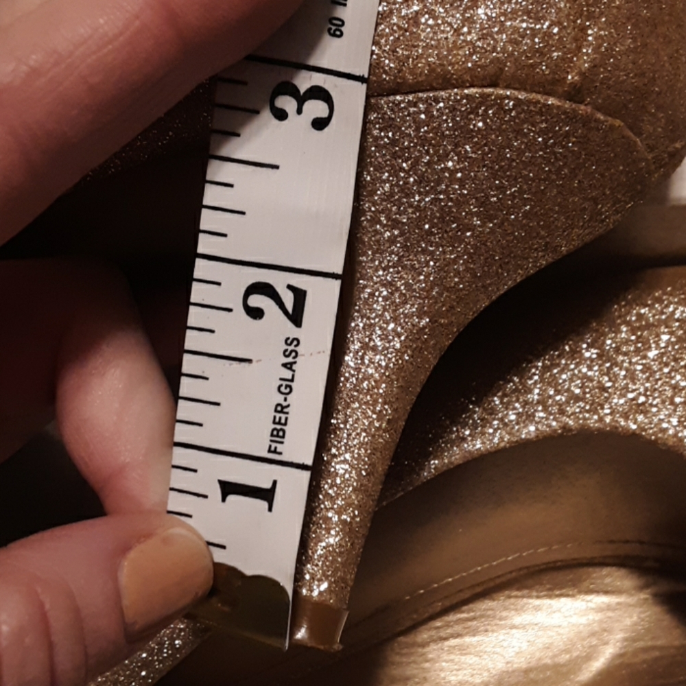 [Dream Paris by Toetos] Gold Glitter Heel - Picture 7 of 7
